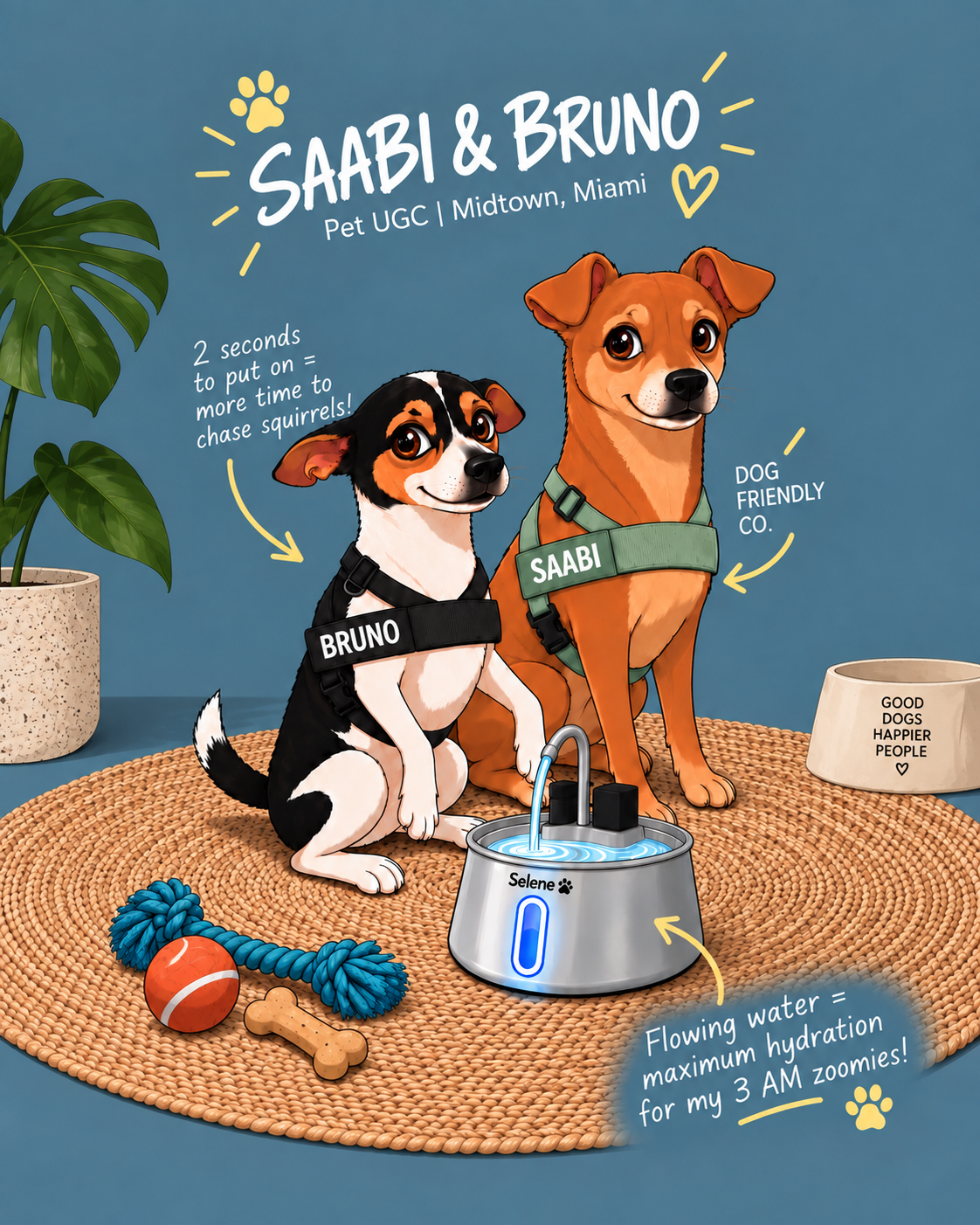 Saabi & Bruno background